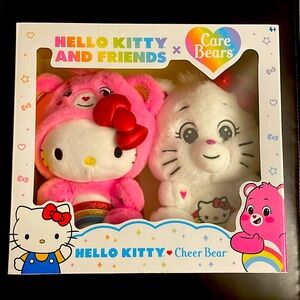 Hello Kitty x Care Bears 10” Collectible Plush 2-pack